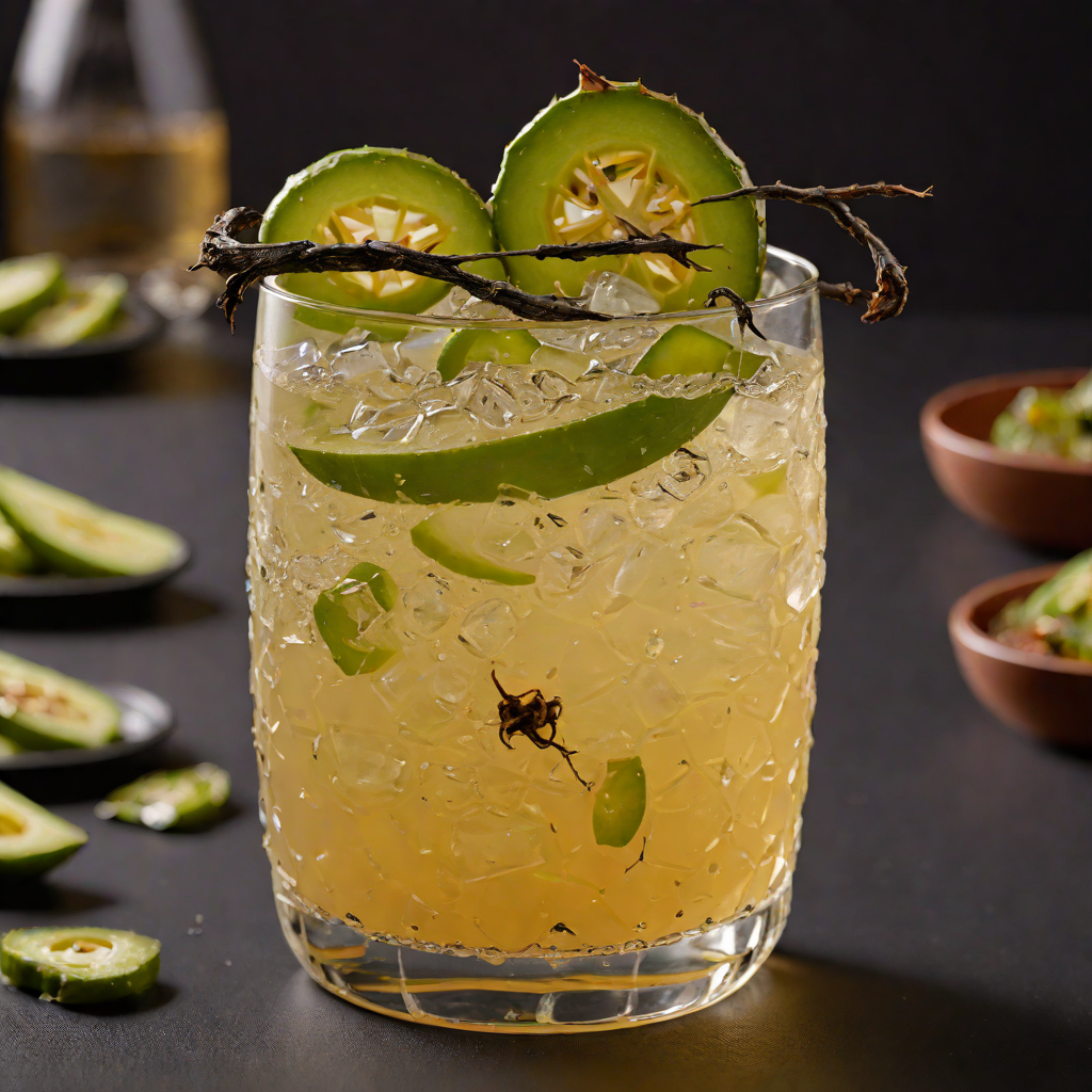 Agave and Charred Jalapeño Margarita