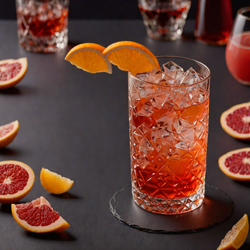 Tequila Stirred Negroni with Grapefruit Twist