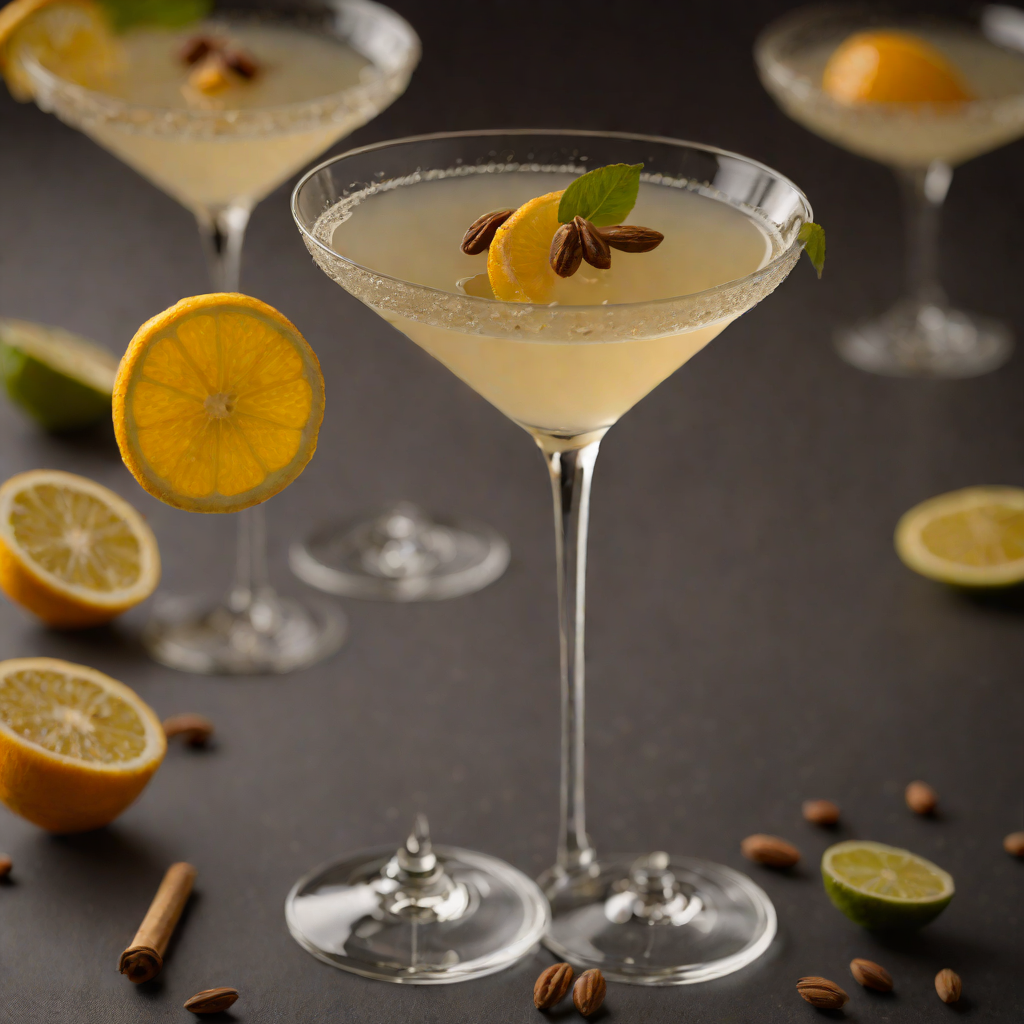 Cardamom Citrus Vodka Martini