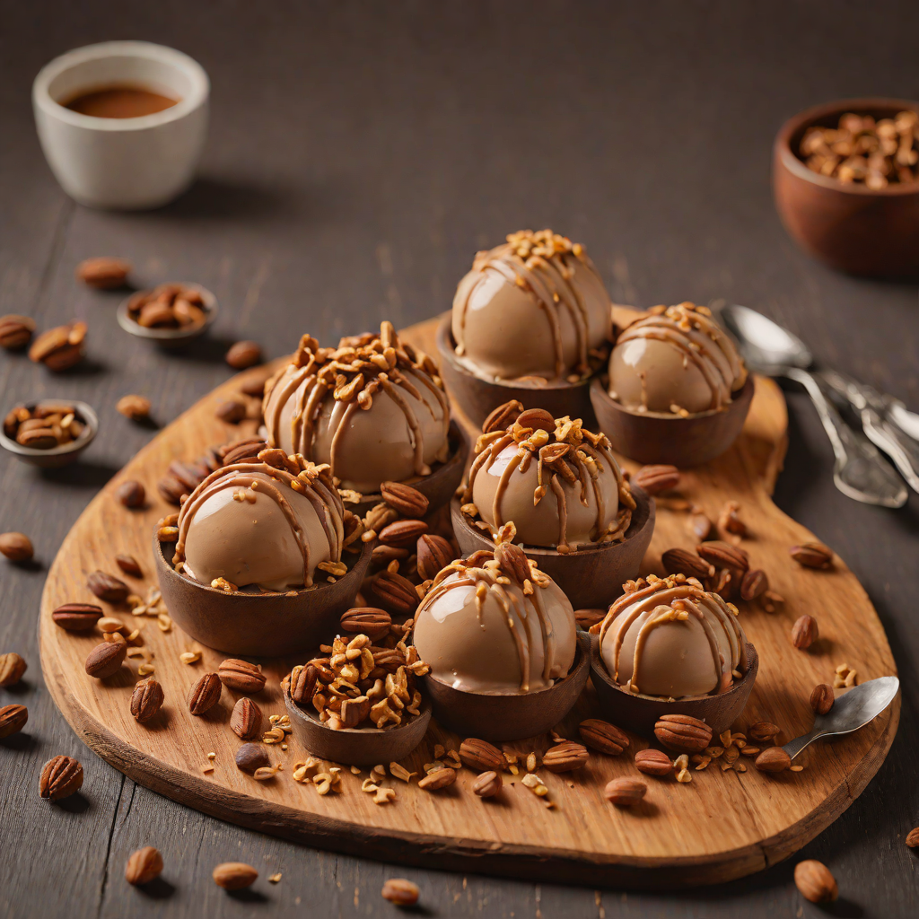 Hazelnut Chocolate Praline Gelato