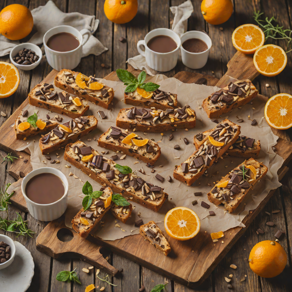 Chocolate and Orange Biscotti with Baratti & Milano