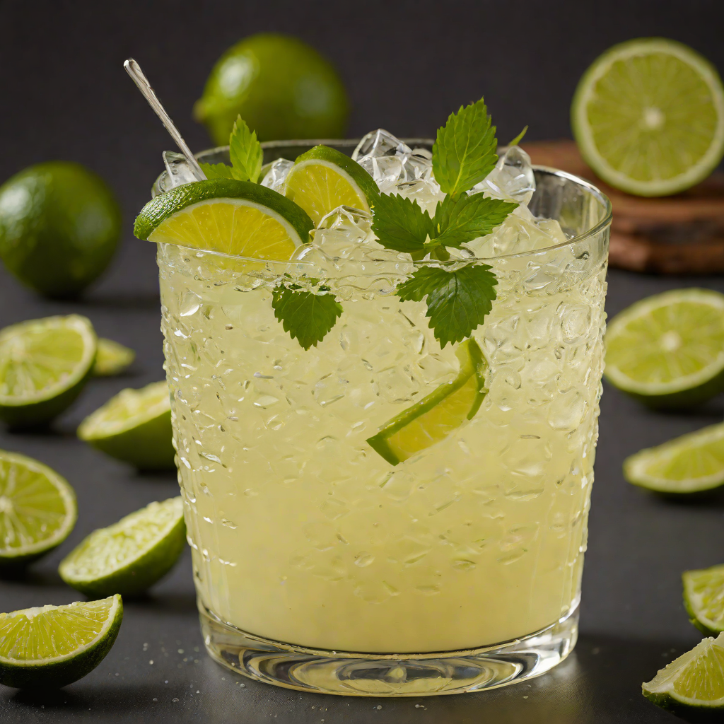 Tequila Lime Shake with Agave and Jalapeño