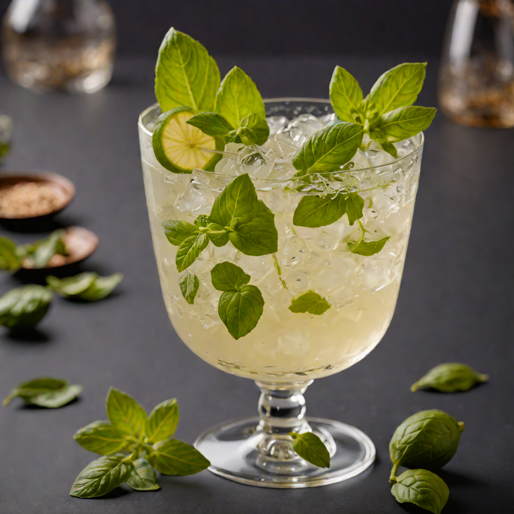 Kew Garden Basil Gin Sour