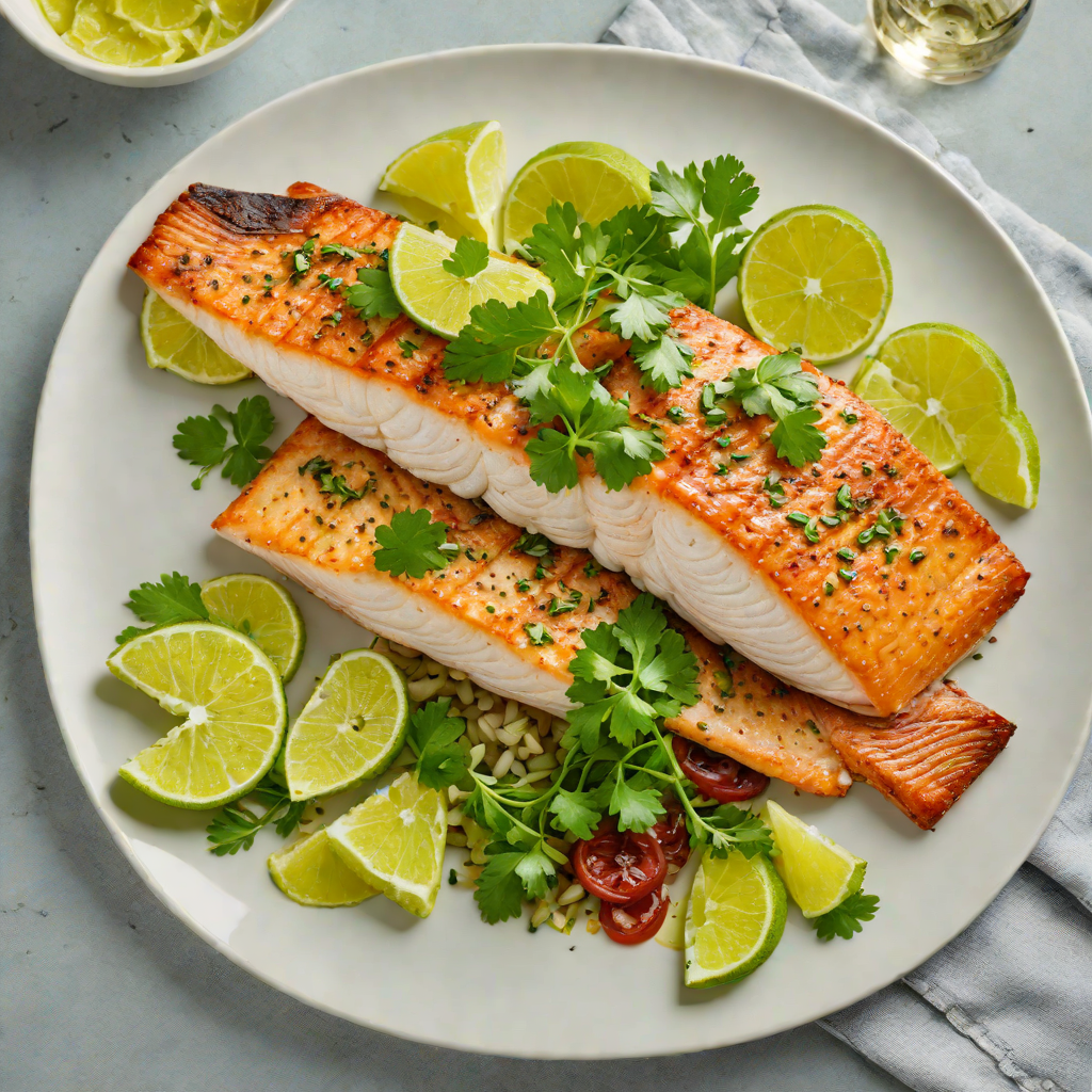 Pan-Seared Gulf Coast Redfish with Cilantro Lime Butter