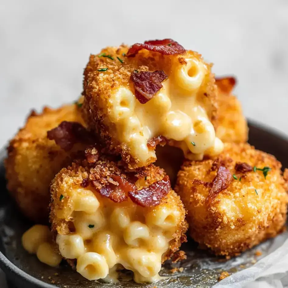 Fun-Loaded Mac and Cheese Bites