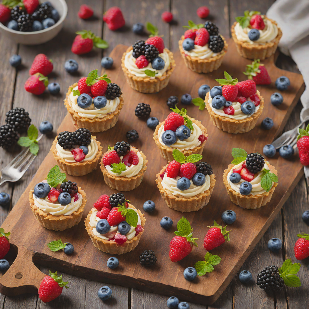 Quick No-Bake Mixed Berry Cheesecake Cups