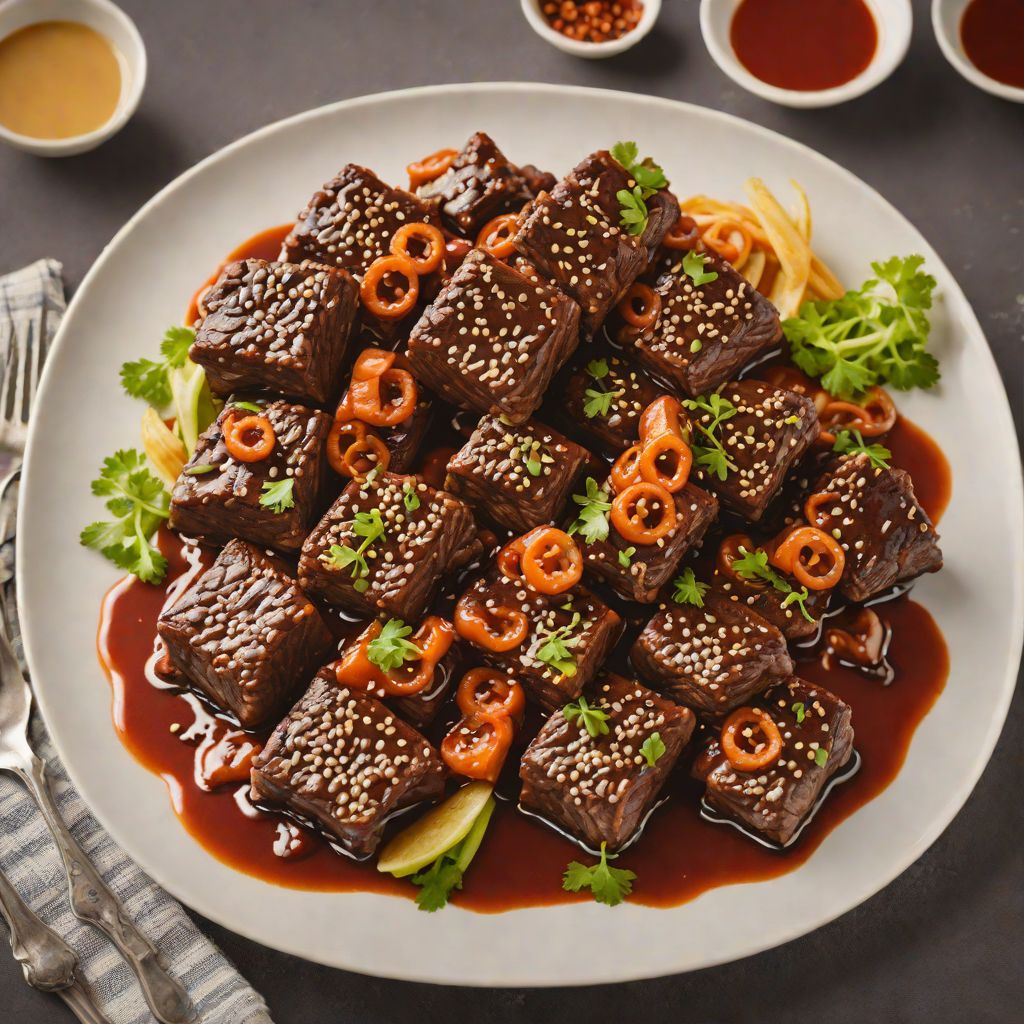 Korean-Style Braised Beef Short Ribs with Gochujang