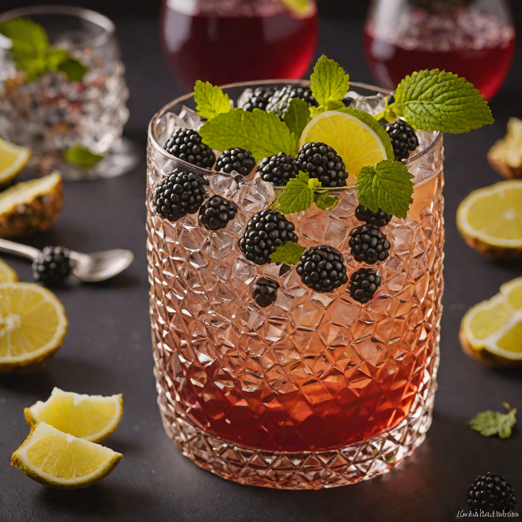 Encrypted Blackberry Ginger Mule