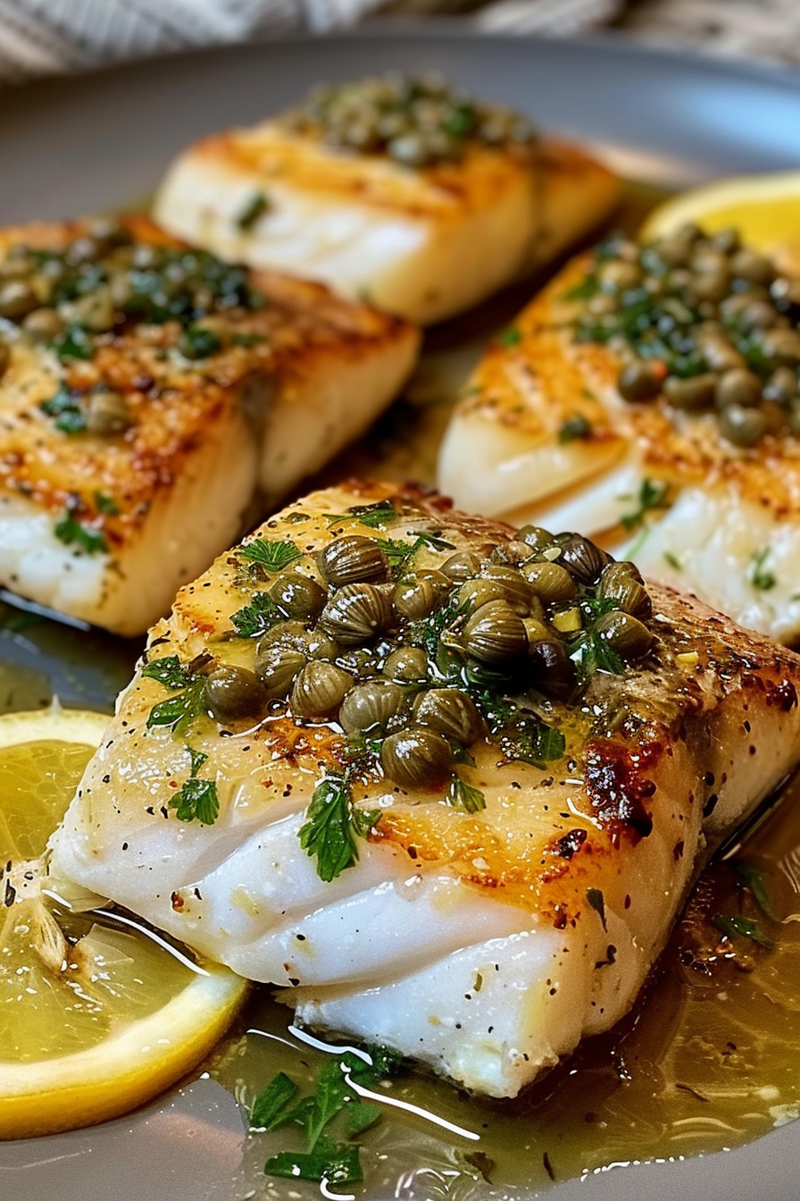 Pan-Seared Atlantic Sea Bass with Chermoula and Preserved Lemon