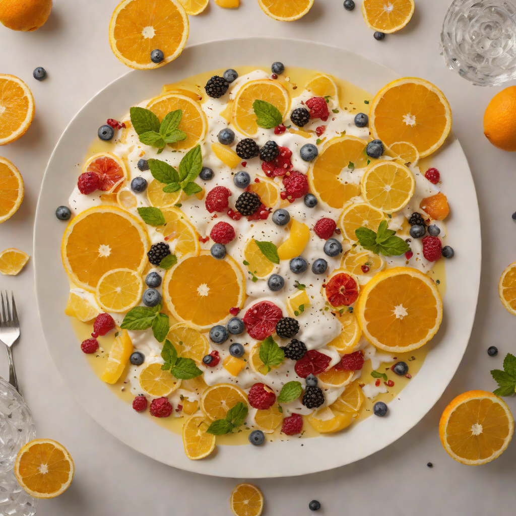Vibrant Citrus Galaxy Fizz