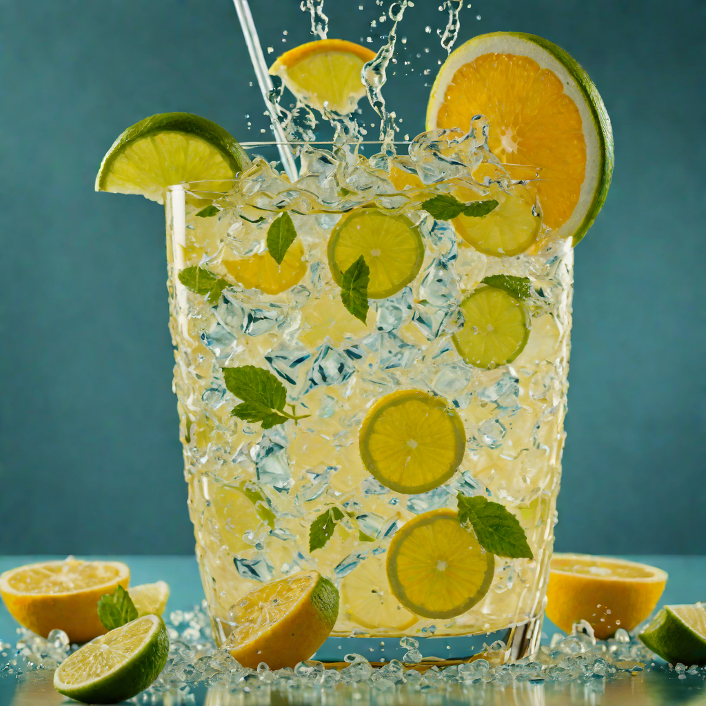 Floating Waterpark-Inspired Citrus Splash Cooler
