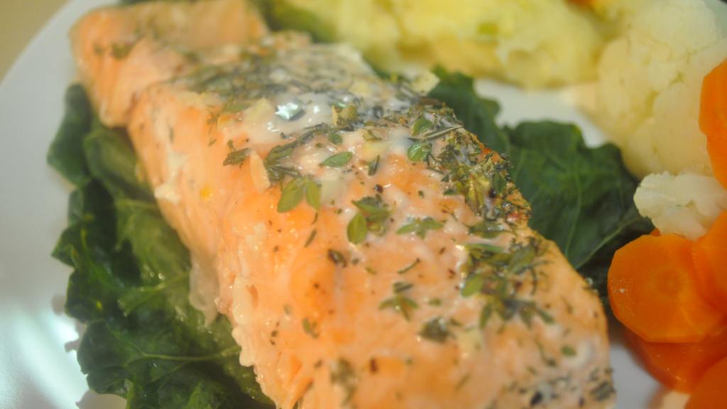Lemon-Herb Salmon with Crisp-Tender Asparagus