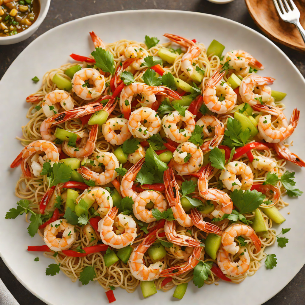 Stovetop Shrimp Stir-Fry with Garlic and Ginger