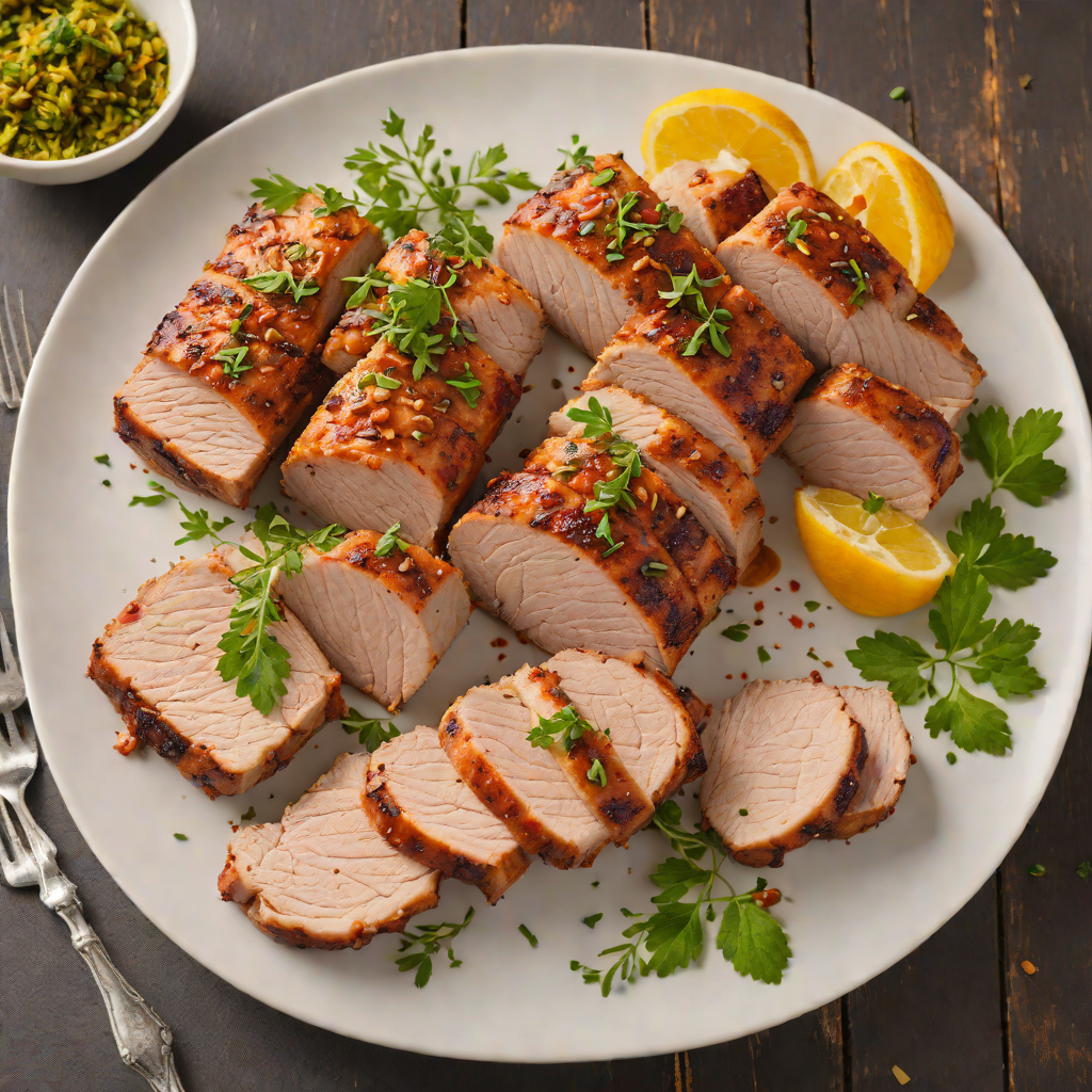 Oven-Roasted Pork Tenderloin with Spiced Lumbar Rub