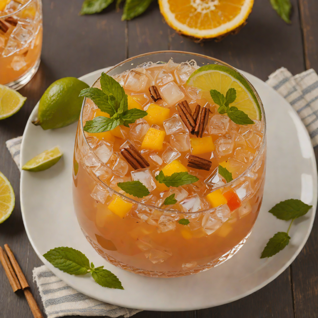 Tiki-Spiced Rum Punch