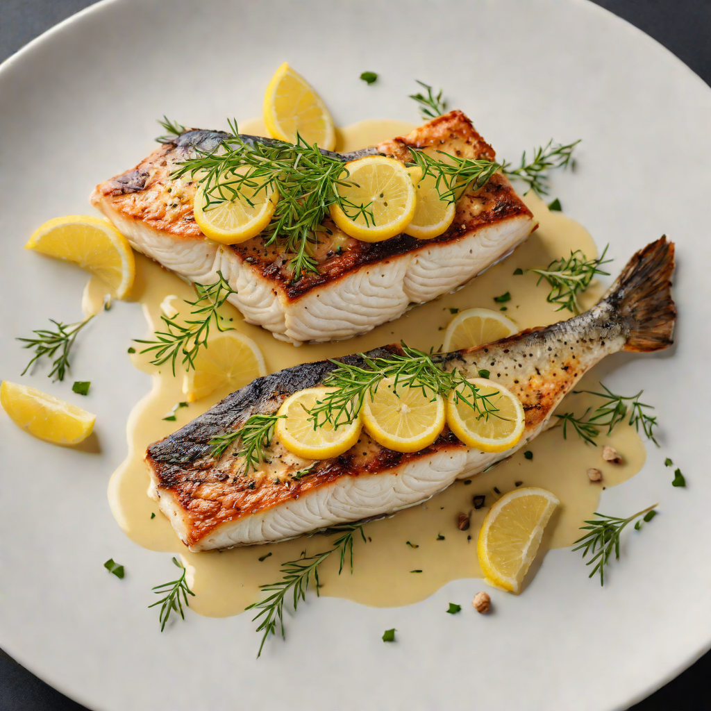 Pan-Seared Sea Bass with Lemon-Thyme Butter