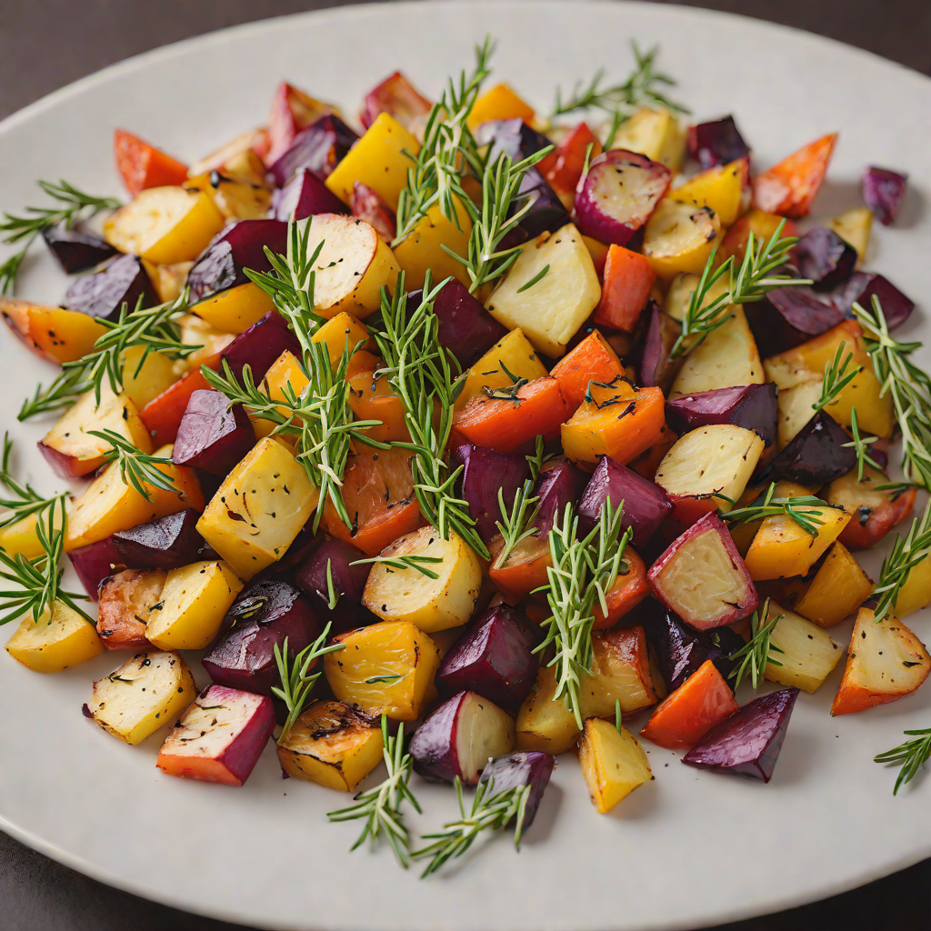 Oven-Roasted Root Vegetables with Rosemary