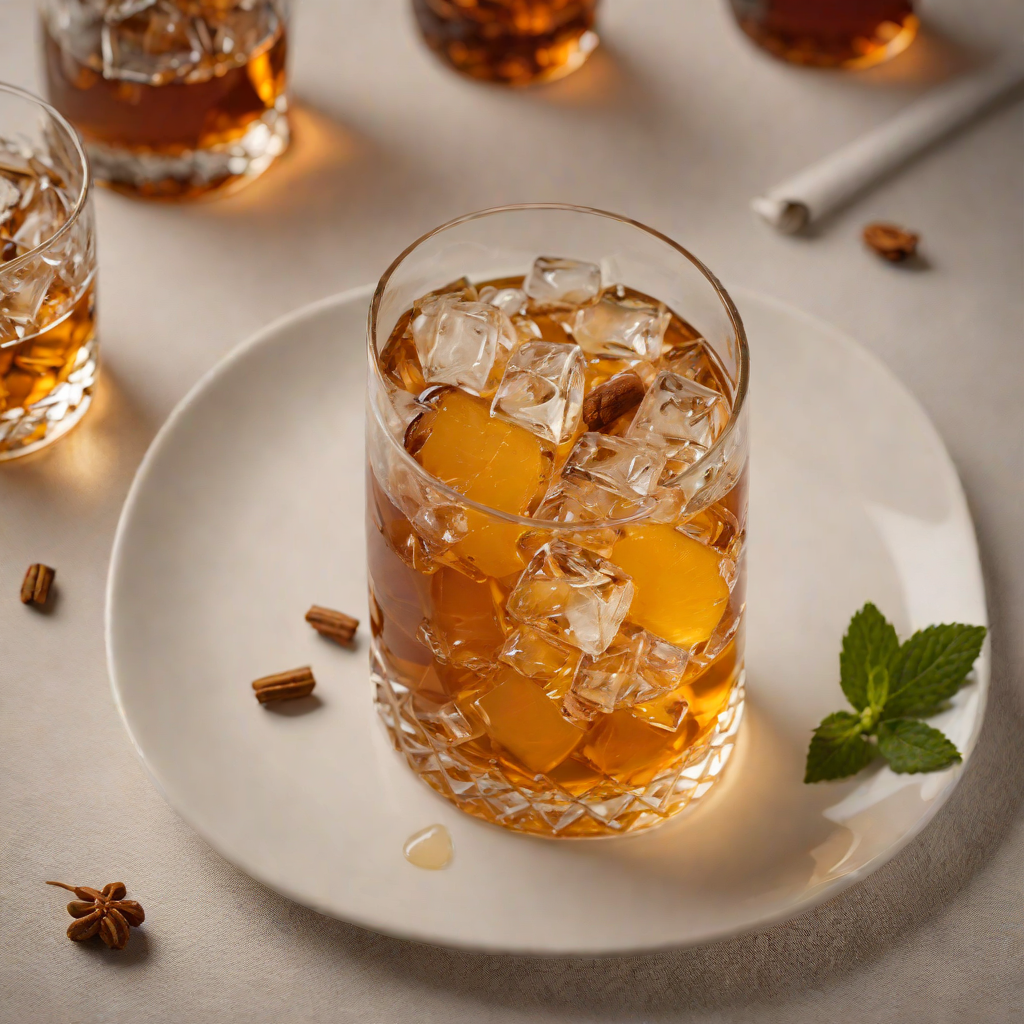 Honeyed Rum Old Fashioned with Vanilla Bitters