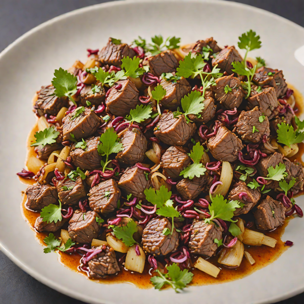 Sautéed Lamb with Sumac and Onions