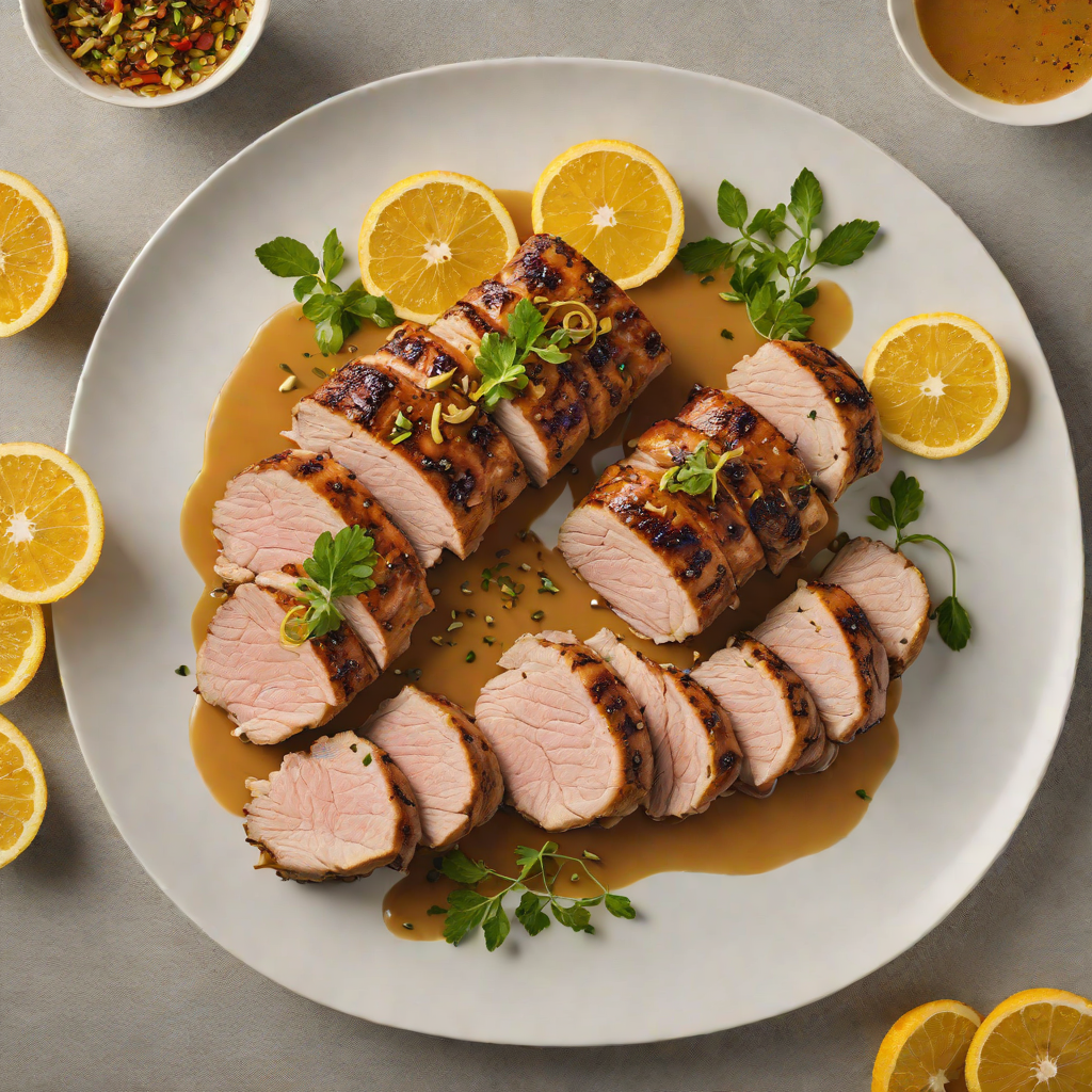 Citrus-Infused Mojo Pork Tenderloin Roast