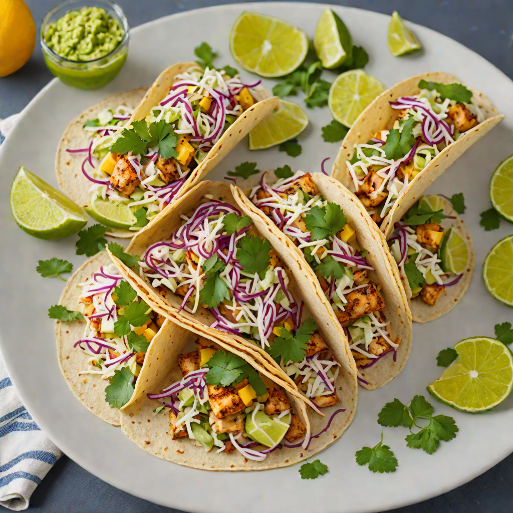 Spirit Lake Grilled Fish Tacos with Citrus Slaw