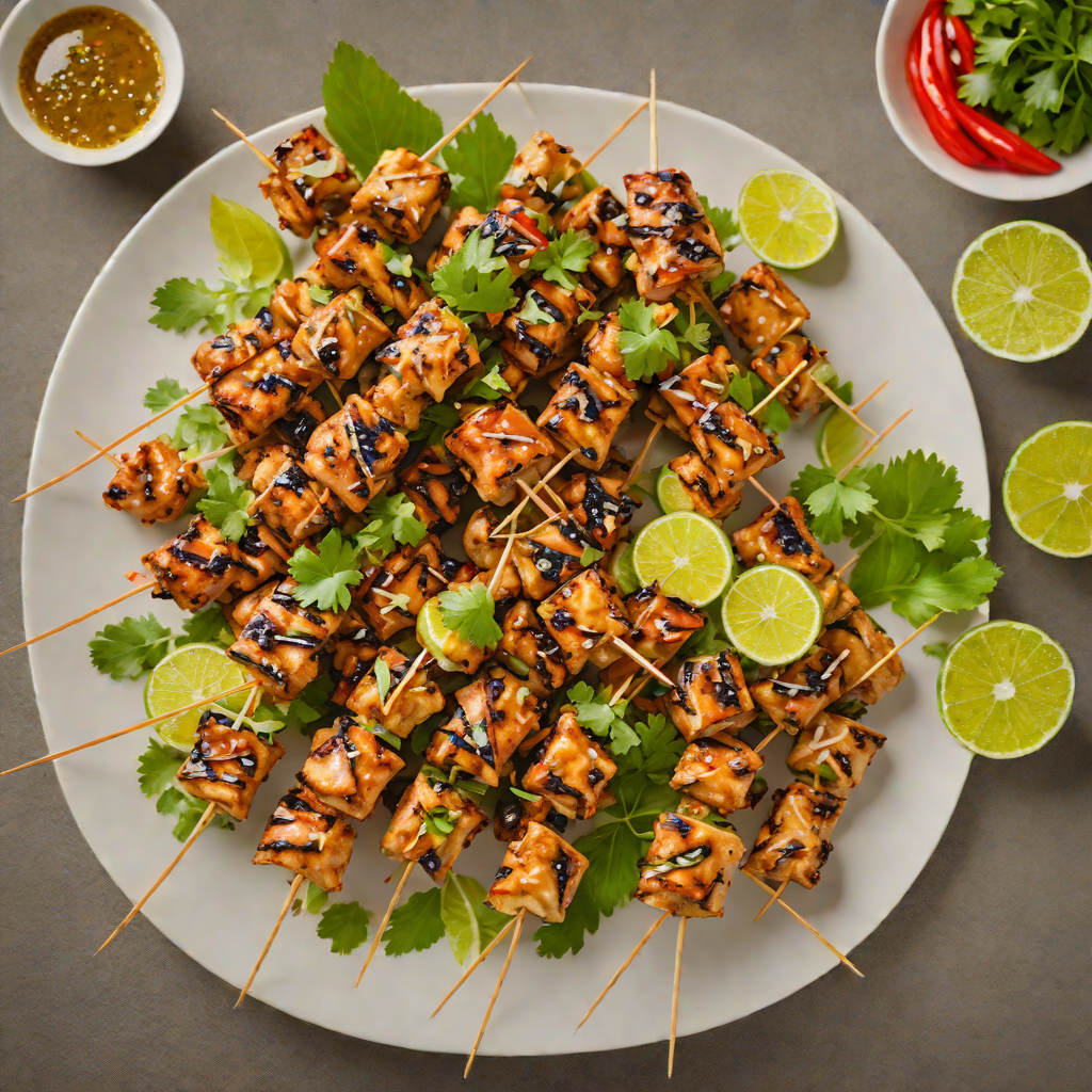 Vietnamese-Inspired Grilled Lemongrass Chicken Skewers