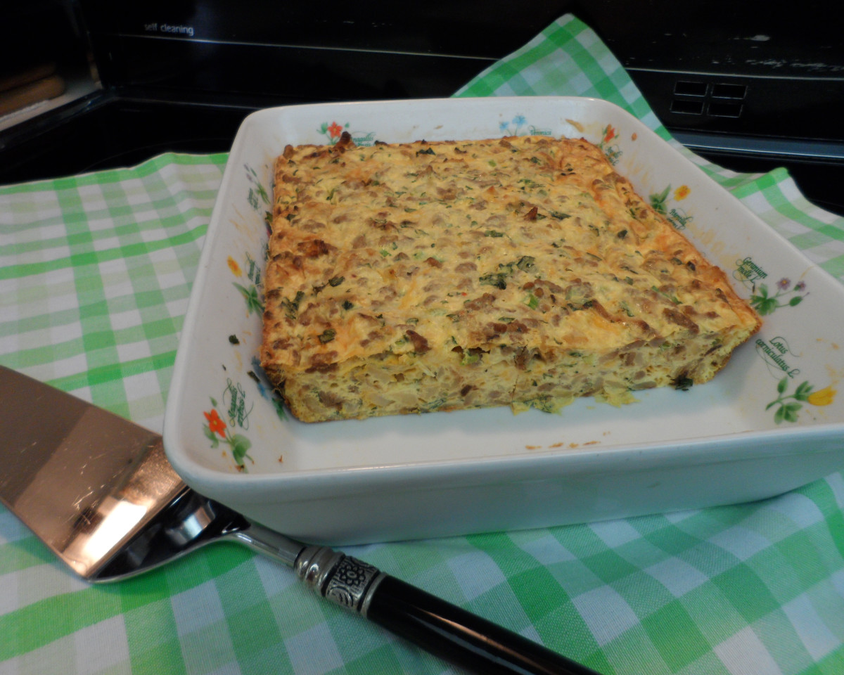 Golden Sunlight Quiche