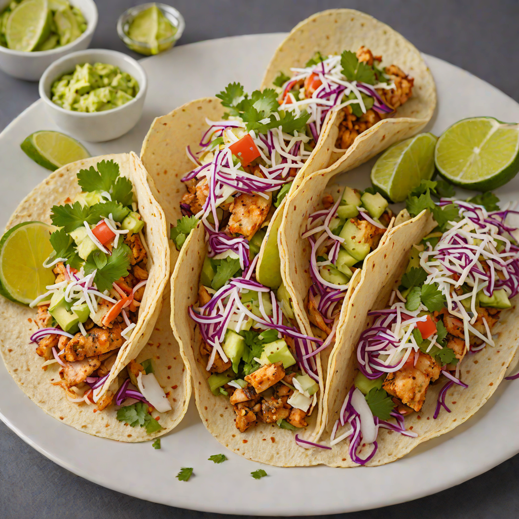 North Park-Inspired Grilled Fish Tacos with Chipotle Slaw