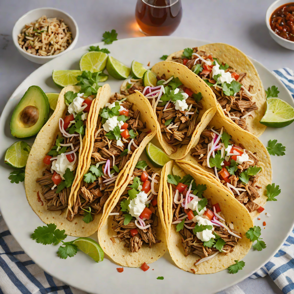 Beer-Braised Pork Shoulder Tacos