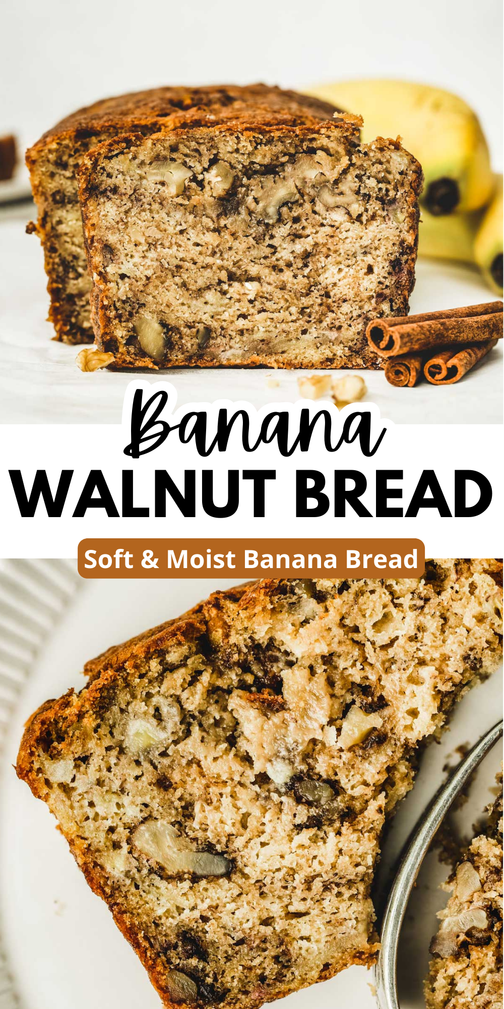 One-Bowl Banana Bread with Walnuts