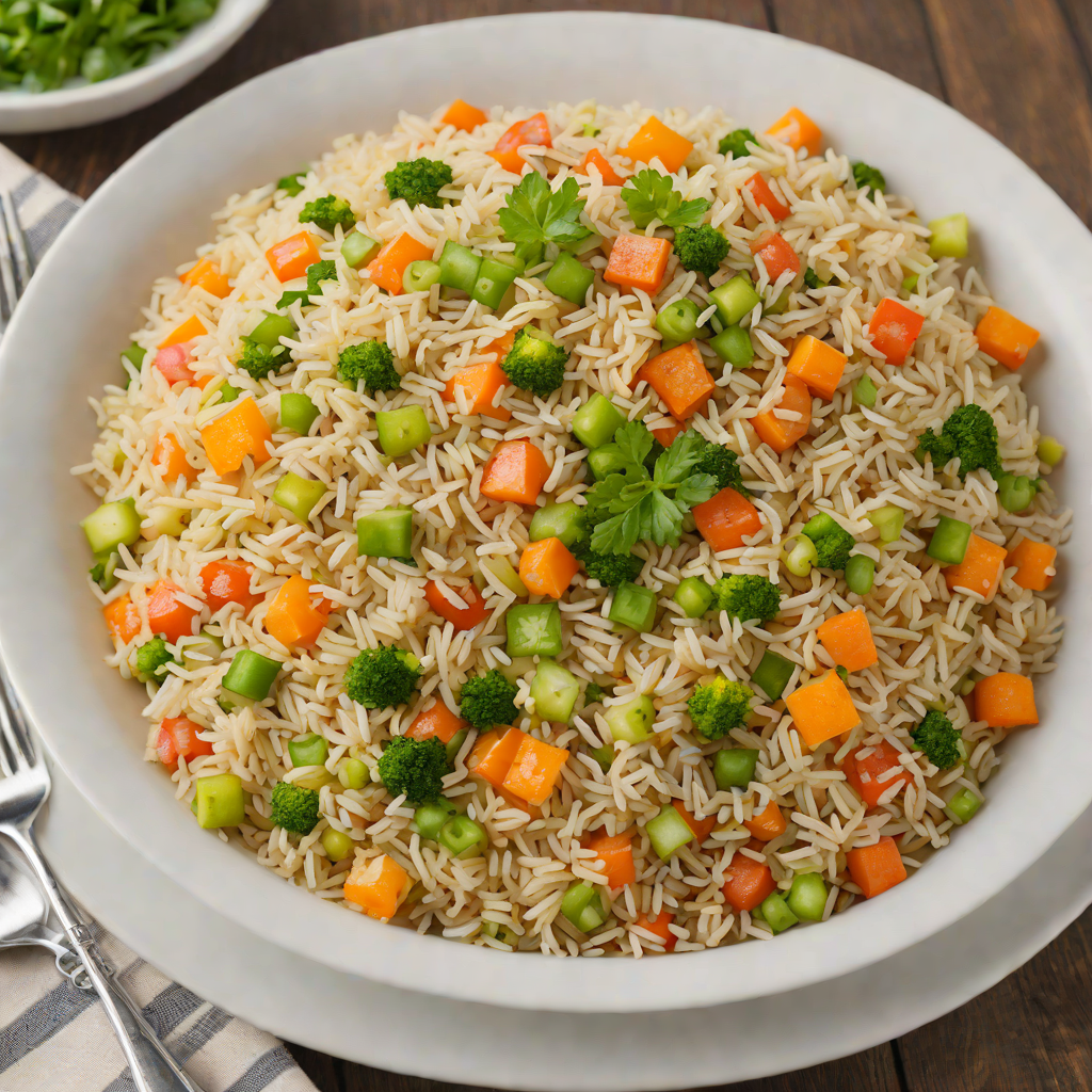 One-Pot Microsoft-Inspired Veggie Rice Pilaf