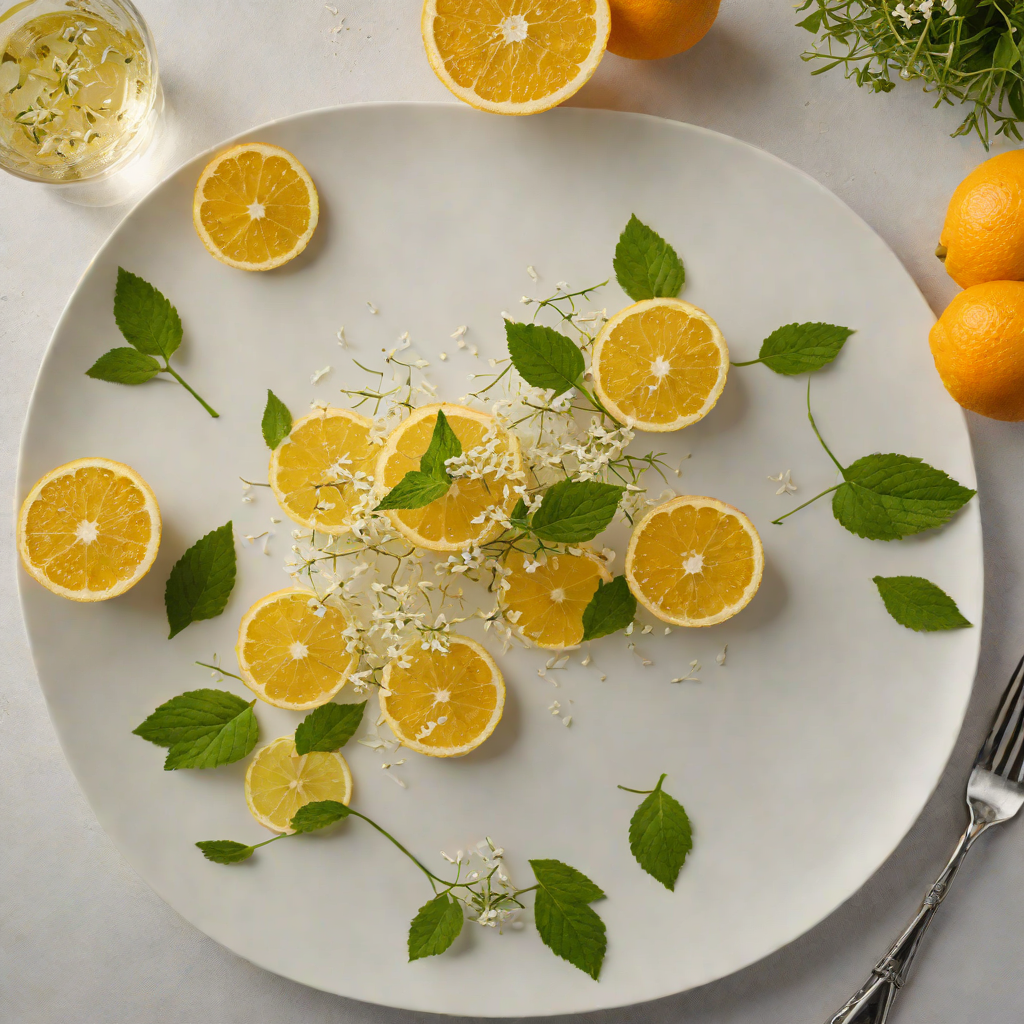 Velvet Citrus Sparkler with Elderflower and Gin