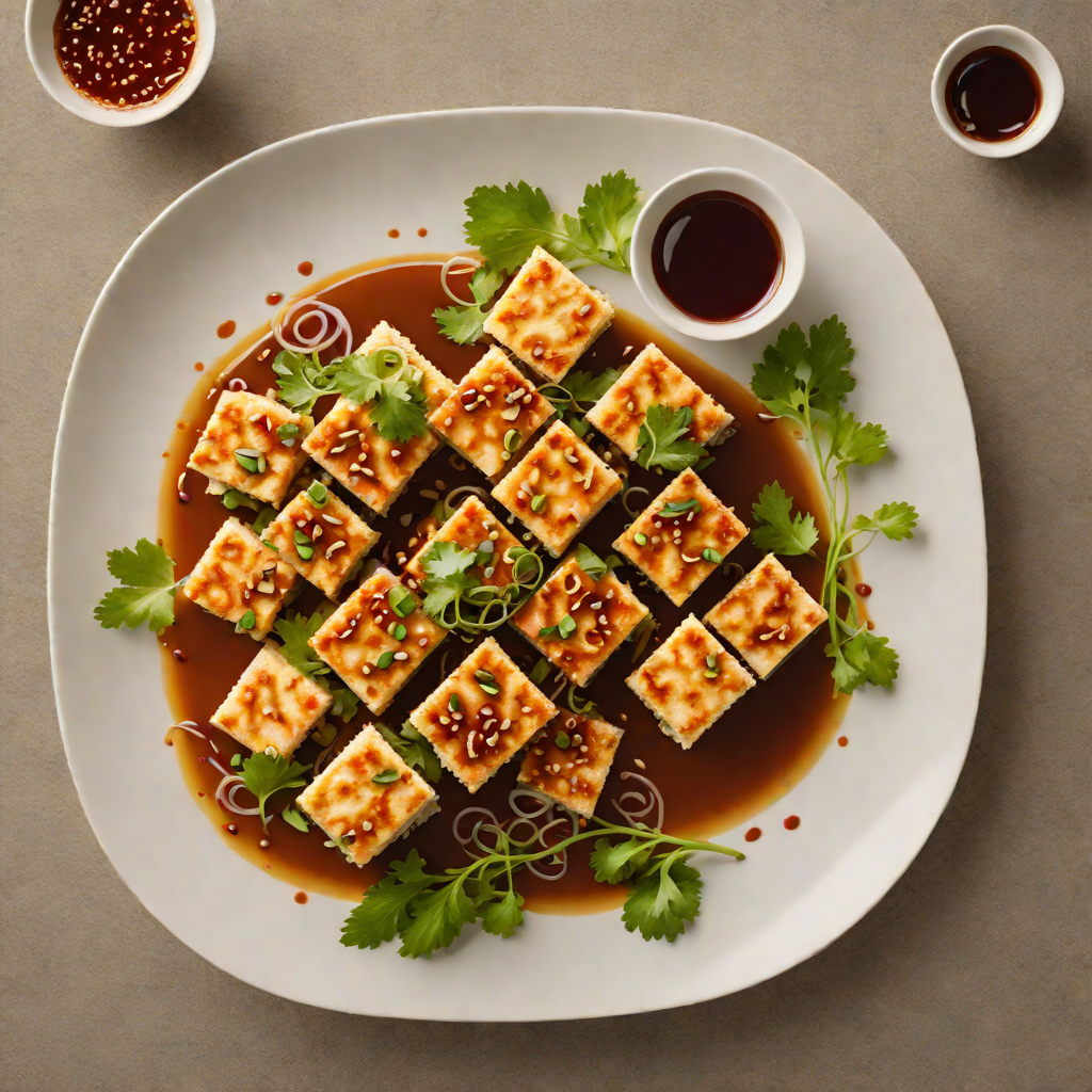 Pan-Seared Tofu with Nuoc Cham Dipping Sauce