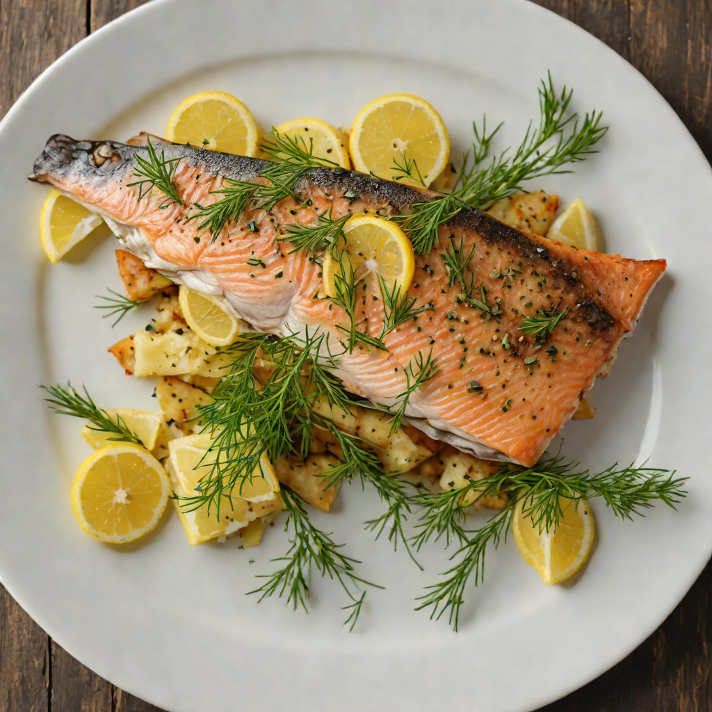 Pan-Seared Fox River Trout with Lemon-Dill Butter
