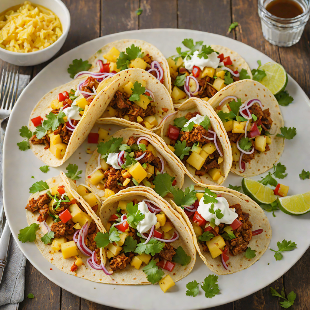 Rustic Southern-Style Breakfast Tacos with Chorizo and Potato Hash