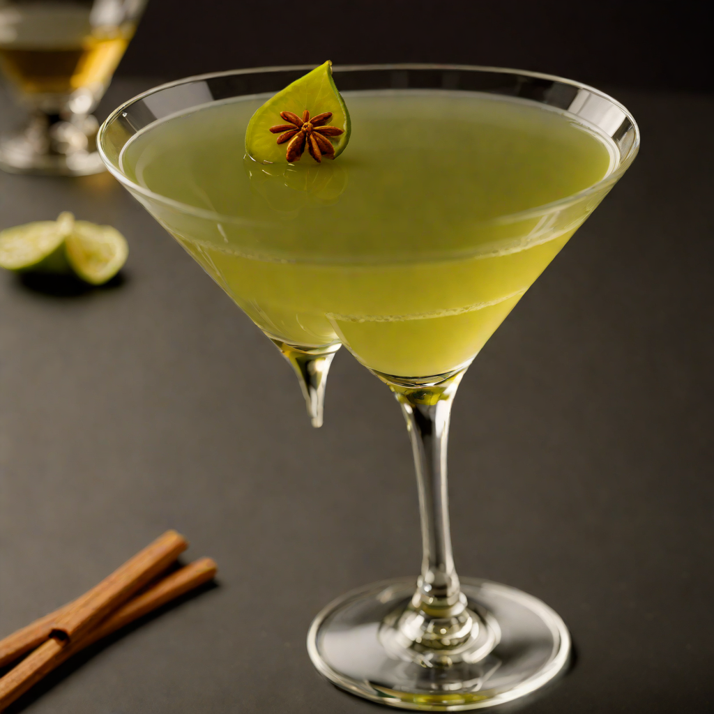 Spiced Green Tea Martini