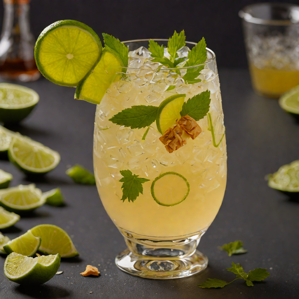 Tropical Ginger-Lime Punch