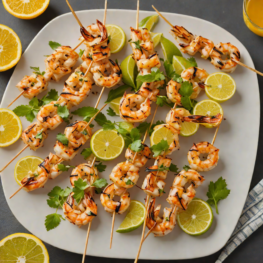 Citrus-Glazed Grilled Shrimp Skewers
