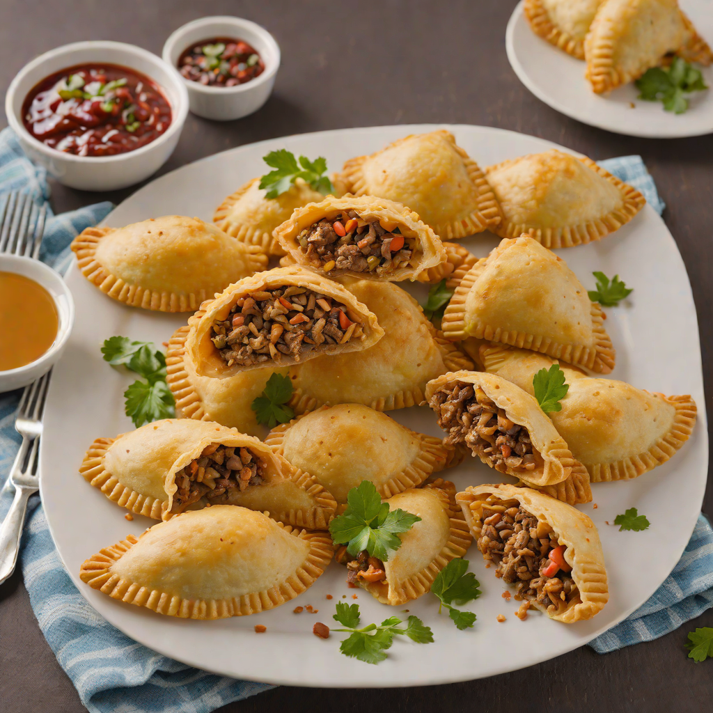 Spiced Dominican-Style Beef Empanadas