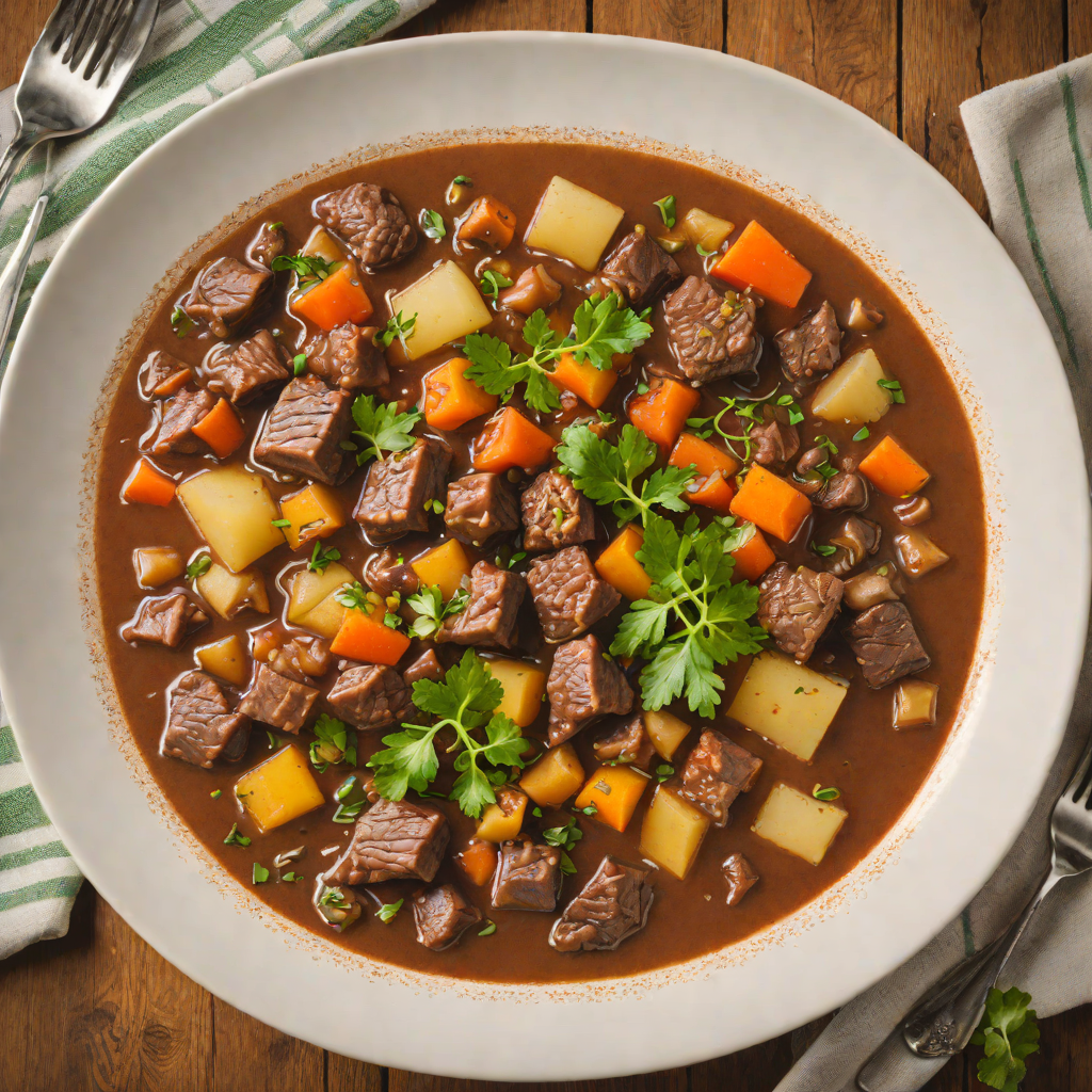 Snow-Capped Mountain Man Venison Stew
