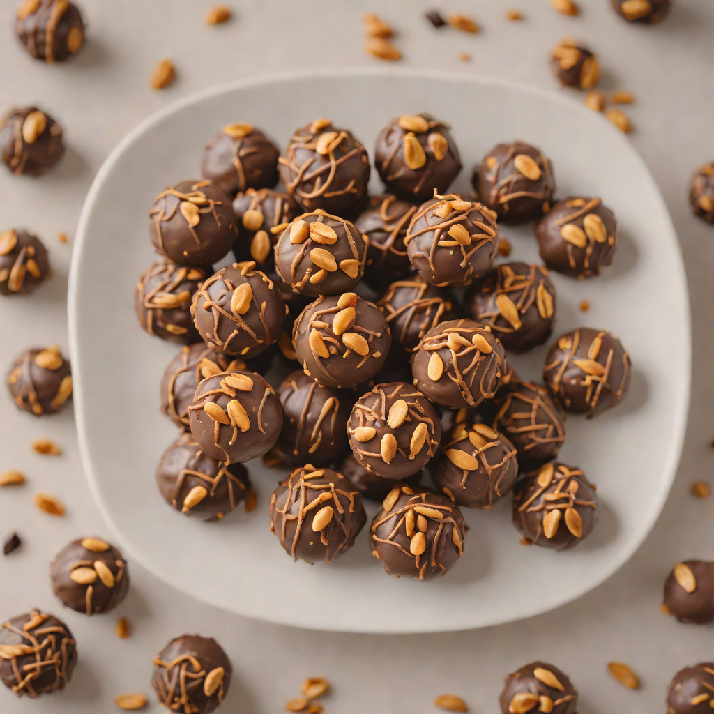 Vegan No-Bake Chocolate Peanut Butter Energy Bites