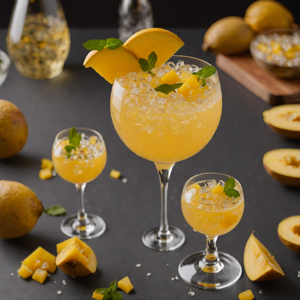 Sparkling Mango Ginger Fizz