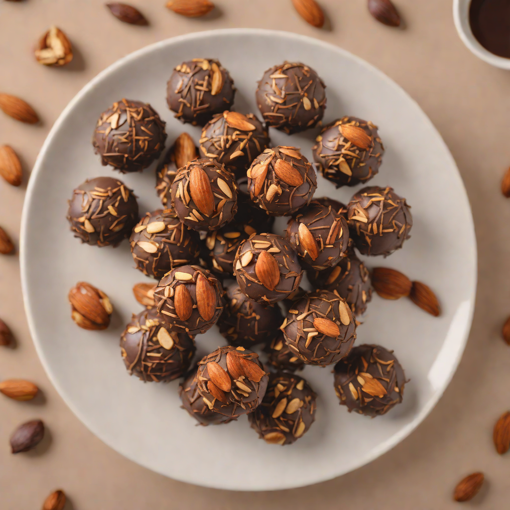 Chocolate Almond Energy Bites