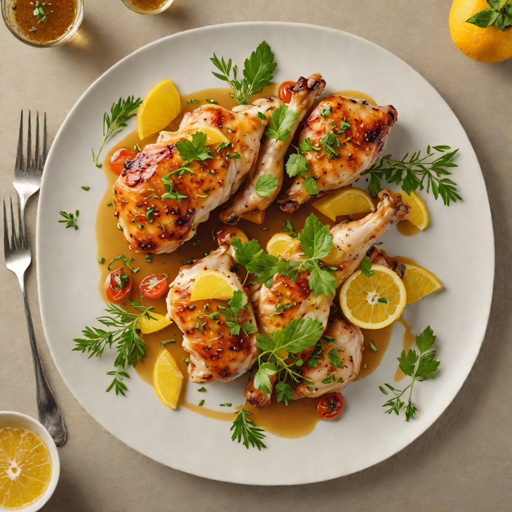 Sautéed Chicken with Herb and Citrus Glaze