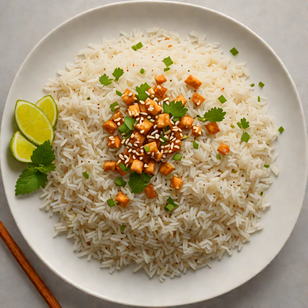 Ginger-Infused Jasmine Rice with Toasted Sesame