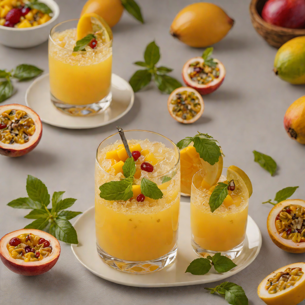 Mango-Passion Fruit Rum Punch