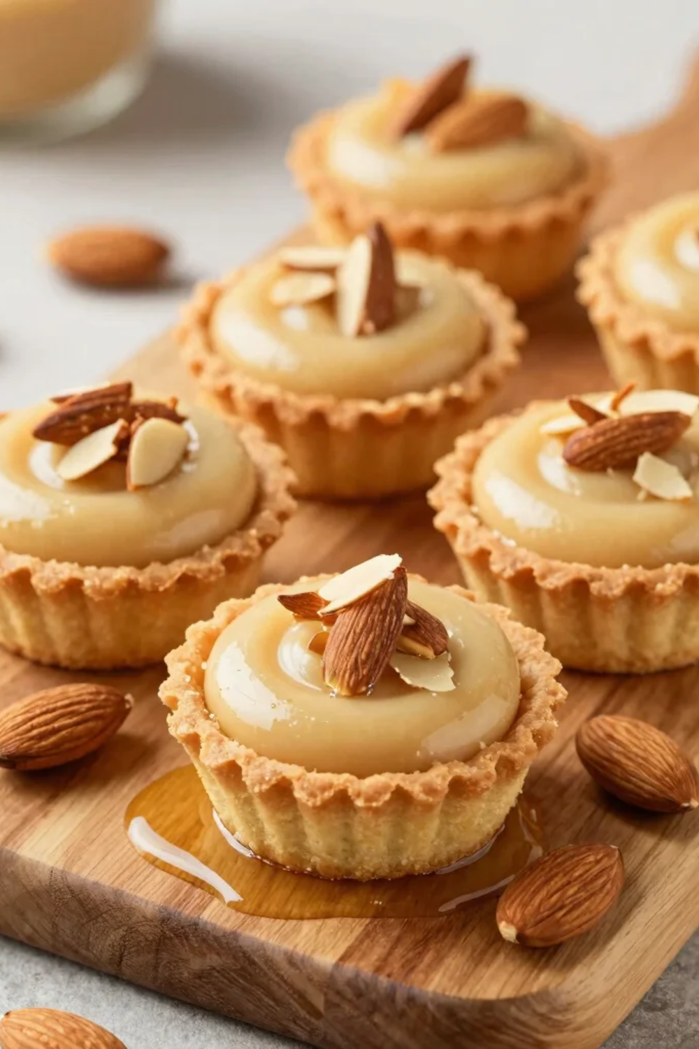 Mini Almond Butter and Jelly Tartlets