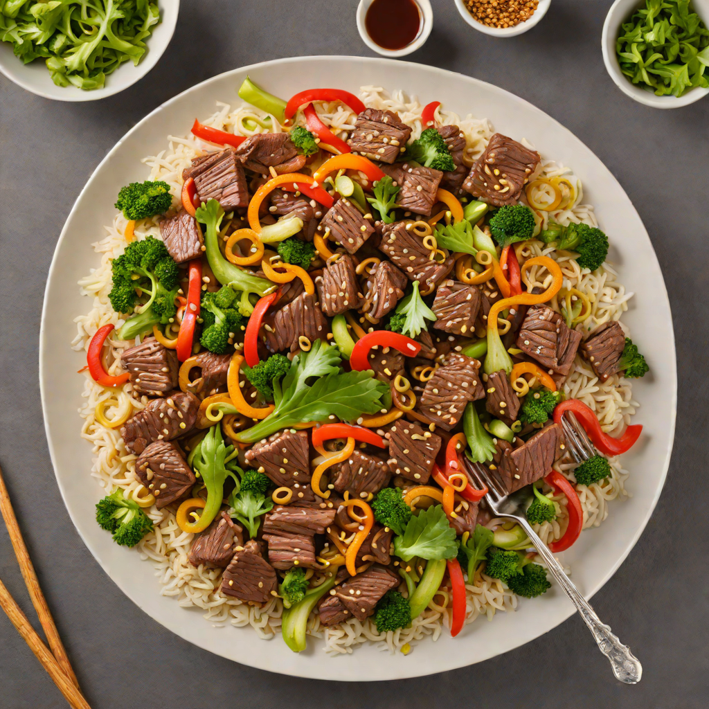Hot and Tangy Szechuan Peppercorn Beef Stir Fry
