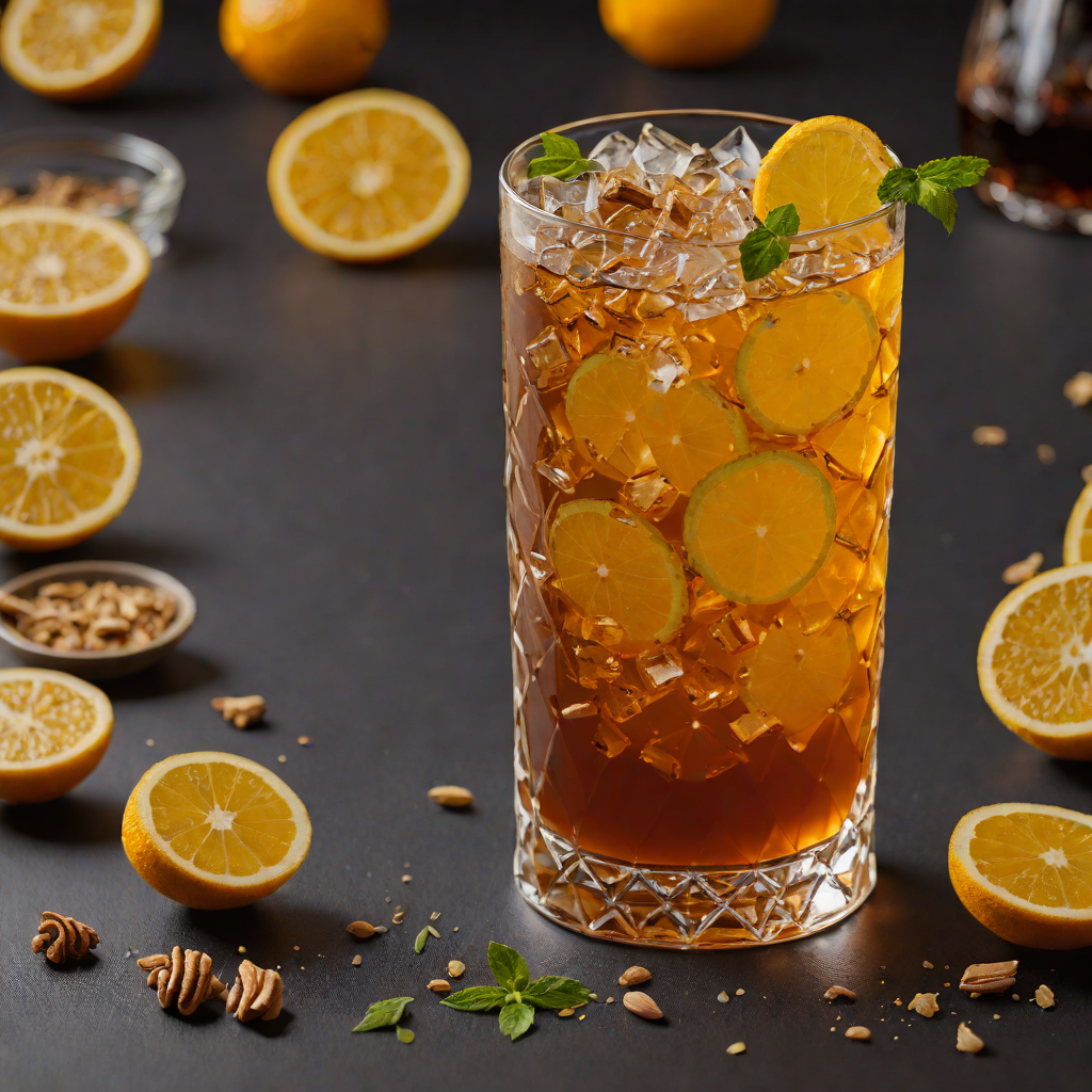 Citrus-Ginger Cold Brew Cocktail