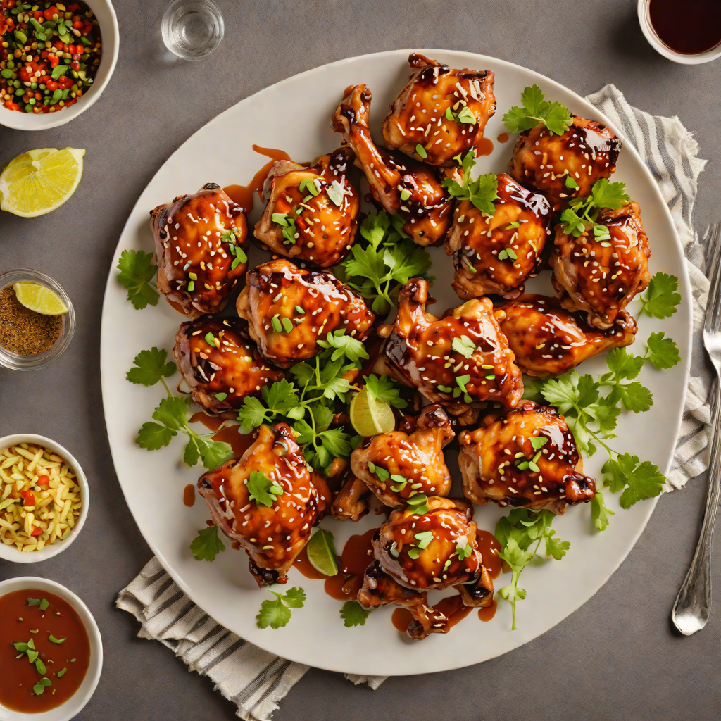 Sweet Chili Glazed Chicken Thighs